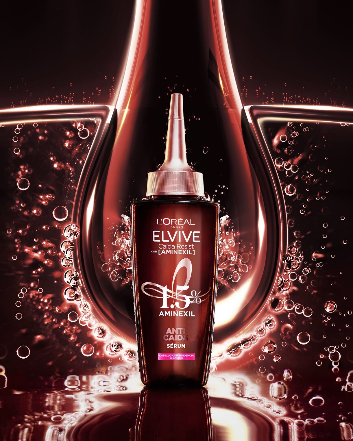 serum para el cabello Elvive Caida Resist Aminexil
